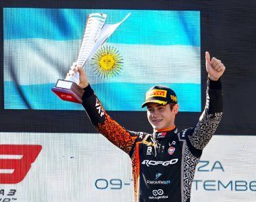 El argentino Franco Colapinto ganó el último Sprint del año en la Fórmula 3