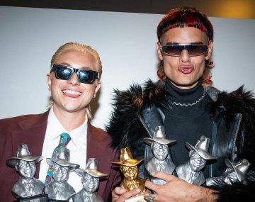 Ca7riel y Paco Amoroso ganaron el Premio Gardel de Oro: ¡Viva Perón!