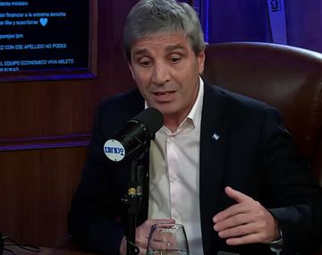 Ministro Luis Caputo.