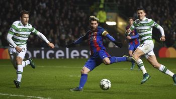 Messi anotó el primer gol del Barcelona ante Celtic en Glasgow Messi anotó el primer gol del Barcelona ante Celtic en Glasgow