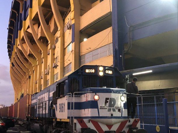 Descarrilló la formación que pasa cerca del estadio de Boca
