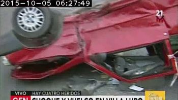 choque y vuelco en villa luro deja cuatro heridos choque y vuelco en villa luro deja cuatro heridos