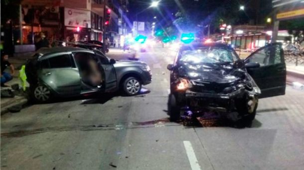 El joven que manejaba alcoholizado en Vicente López ya está libre