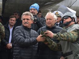 Las fuerzas armadas se encuentran asistiendo a las provincias afectadas