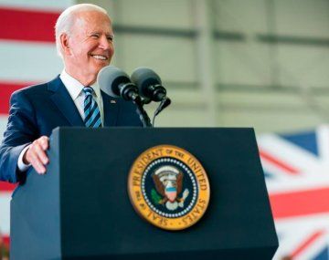 Joe Biden celebró la independencia del coronavirus