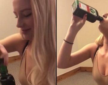Arriesgó su vida al tomar una botella entera de Jagermeister en menos de un minuto