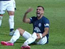 la impactante lesion de ramis en independiente rivadavia vs racing
