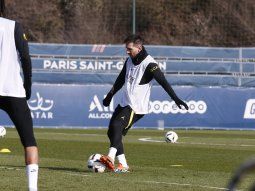 En medio de la amenaza narco, Messi se entrenó en París