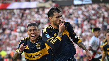 Leandro Paredes, figura del triunfo de Boca ante River en el Superclásico. Leandro Paredes, figura del triunfo de Boca ante River en el Superclásico.
