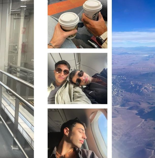 Las románticas postales de Nacho Lago, figura de Colón, y su novio: ¡Feliz vida, negro! Te amo