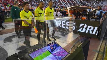 Así lucía el VAR en la Copa Libertadores Así lucía el VAR en la Copa Libertadores
