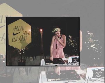 Calu Rivero participa de la Epic Run en Indonesia