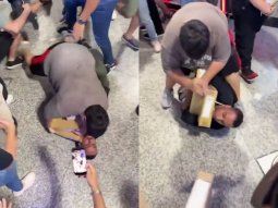 caos en el black friday de ciudad del este: estampida y golpes por notebooks a 80 dolares caos en el black friday de ciudad del este: estampida y golpes por notebooks a 80 dolares