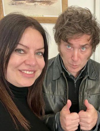 Sandra Pettovello y Javier Milei Sandra Pettovello y Javier Milei