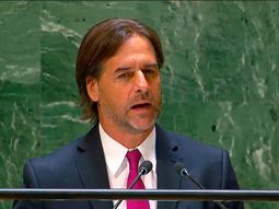 Lacalle Pou pronunció su discurso ante la Asamblea General de la ONU. Lacalle Pou pronunció su discurso ante la Asamblea General de la ONU.