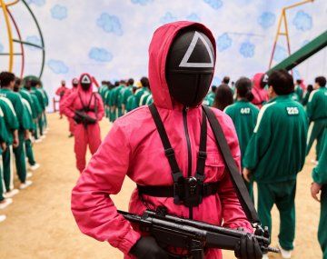 El juego del calamar, serie de Netflix.