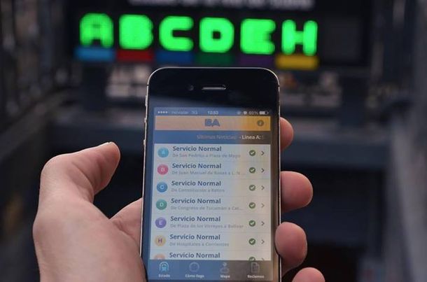La Ciudad lanzó una aplicación para conocer el estado del subte