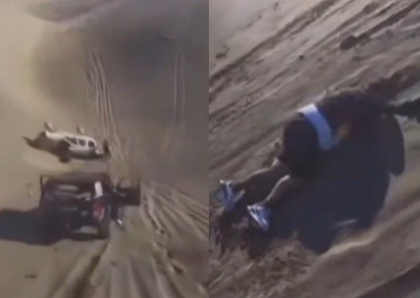 Otro accidente con un UTV en Pinamar: un hombre debió ser internado de urgencia con traumatismo de cráneo