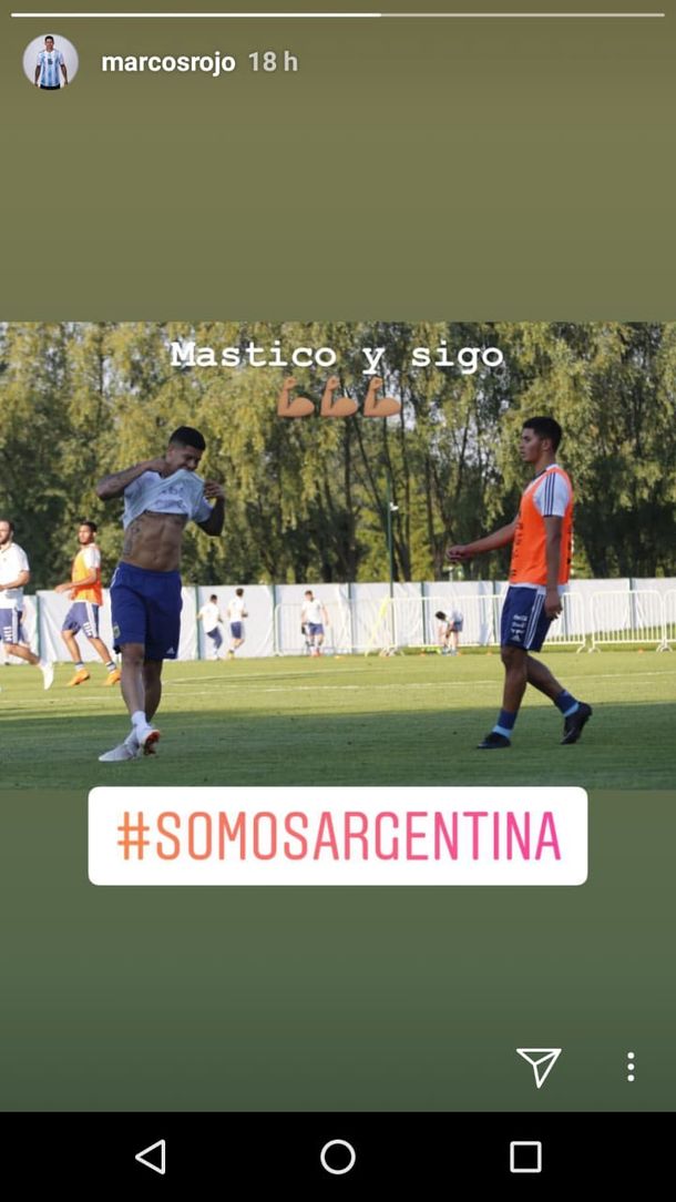 ¿Ya se ve afuera? Marcos Rojo y un contundente mensaje en las redes