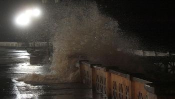 sudestada: ceso la alerta por la crecida del rio de la plata