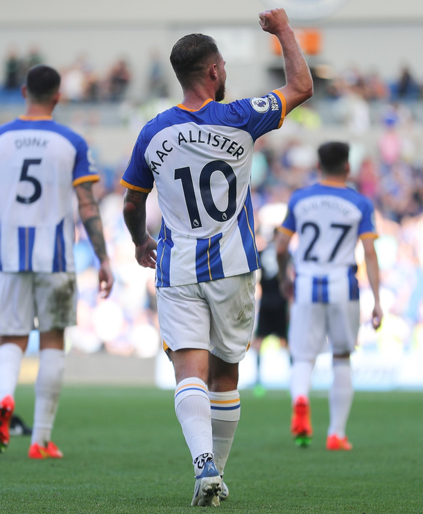 Alexis Mac Allister, la figura del equipo de Graham Potter.