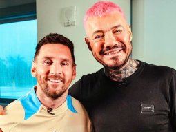 Lionel Messi y Marcelo Tinelli Lionel Messi y Marcelo Tinelli