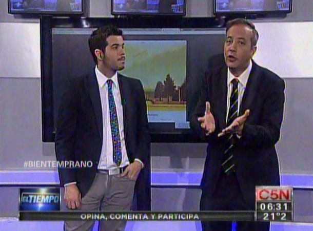 Otra jornada de cielo nublado y clima inestable sobre la Ciudad y alrededores