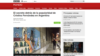 la bbc destaca la popularidad de cfk a meses de culminar su mandato la bbc destaca la popularidad de cfk a meses de culminar su mandato