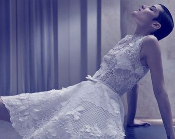 El look refinado y europeo de Florencia Torrente