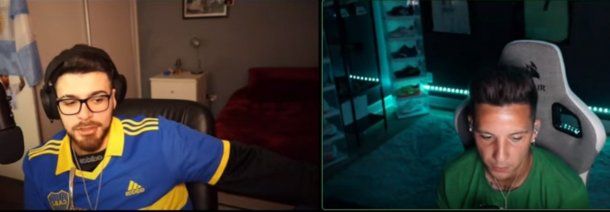 Sebastián Driussi y una genial imitación de Mariano Closs