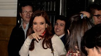 Cristina Kirchner en el Instituto Patria Cristina Kirchner en el Instituto Patria