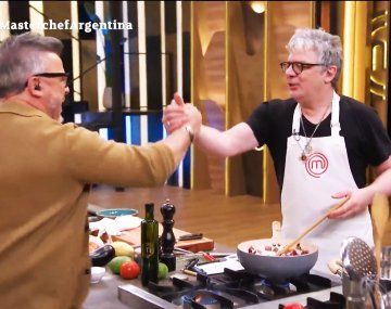 Así fue el reencuentro de Juanse con Donato de Santis en MasterChef