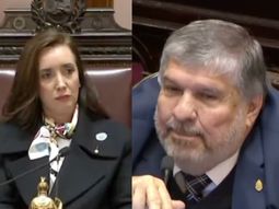 Máxima tensión en el Senado: José Mayans tuvo que explicarle el reglamento a Victoria Villarruel