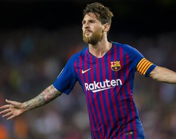 Messi en Barcelona - Crédito:&nbsp;@FCBarcelona