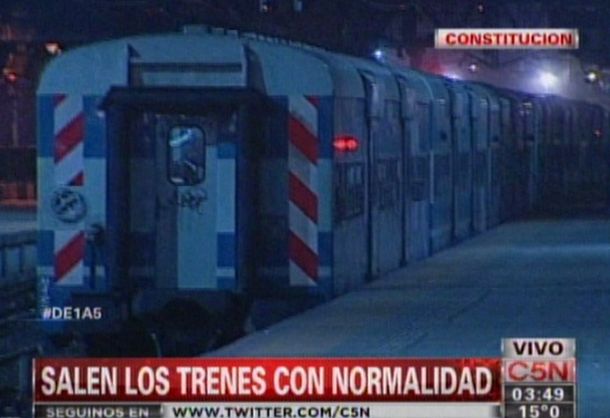 No hay paro: los trenes salen con normalidad desde Constitución