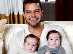 Ricky Martin e hijos
