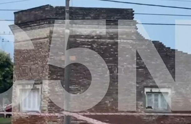 Esta es la casa donde encontraron a la niña L