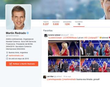 ¿Qué esconde Redrado en su celular y Twitter?