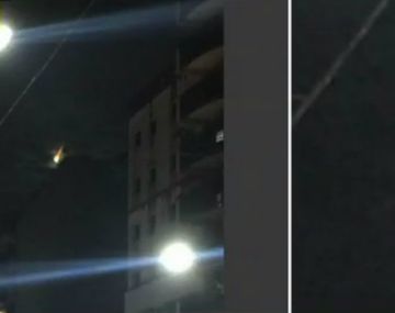 ¿Qué fue la luz que se vio en el cielo de Caballito este viernes?