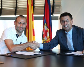 Hay Mascherano para rato: extendió su contrato con el Barcelona hasta 2018
