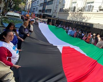 Organizaciones marcharon para reclamar que pare el genocidio en Gaza