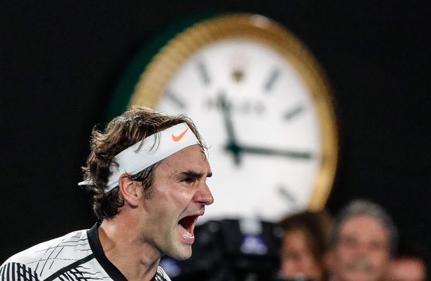 La furia de Federer tras ser campeón en Australia