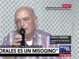 el marido de milagro sala: todo esto es un tema politico el marido de milagro sala: todo esto es un tema politico