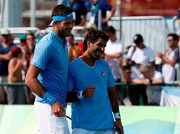 Los tandilenses compartieron el dobles en Río 2016