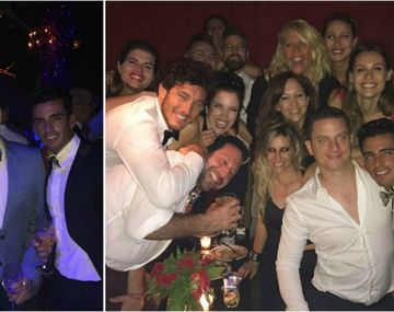 Pampita y Pico en la misma fiesta que Nacho Viale