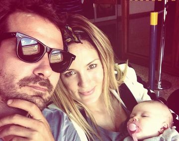 Peter Alfonso se derrite de amor por su hija y Paula Chaves