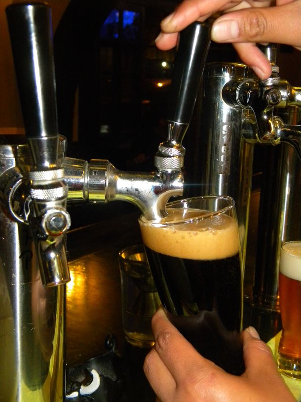 La fiesta de los tréboles y la cerveza negra