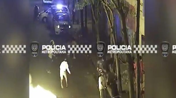Mirá el video de los incidentes por los que detuvieron al motochorro Gastón Aguirre