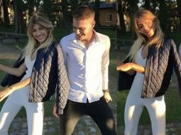 Cande y Stephan Ruggeri bailando Despacito Cande y Stephan Ruggeri bailando Despacito