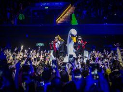 Miranda! en el Movistar Arena. Foto: Gus Correa Miranda! en el Movistar Arena. Foto: Gus Correa